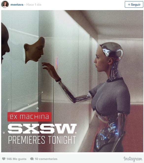 Campaña en Tinder de Ex Machina