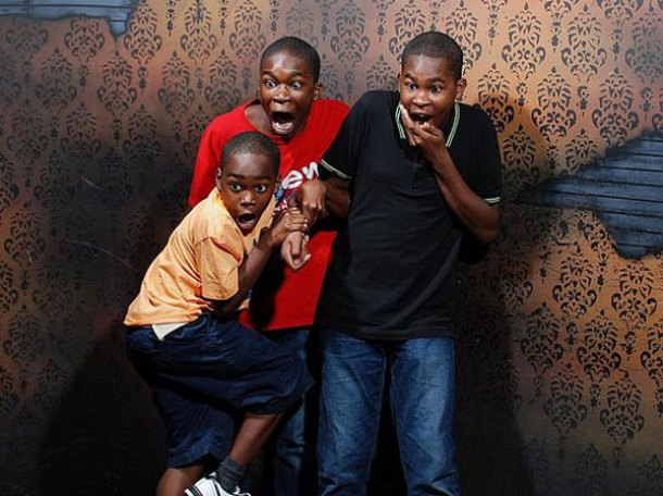 Reacciones de gente en La Casa del Terror