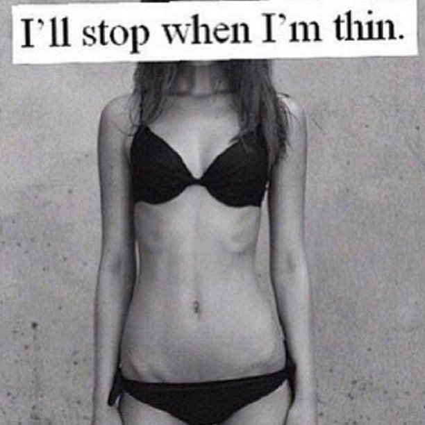 Imágenes de los blogs pro anorexia y bulimia