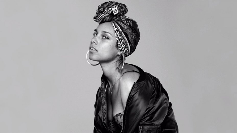 Alicia Keys sin maquillaje