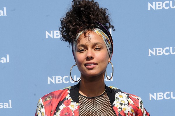 Alicia Keys sin maquillaje
