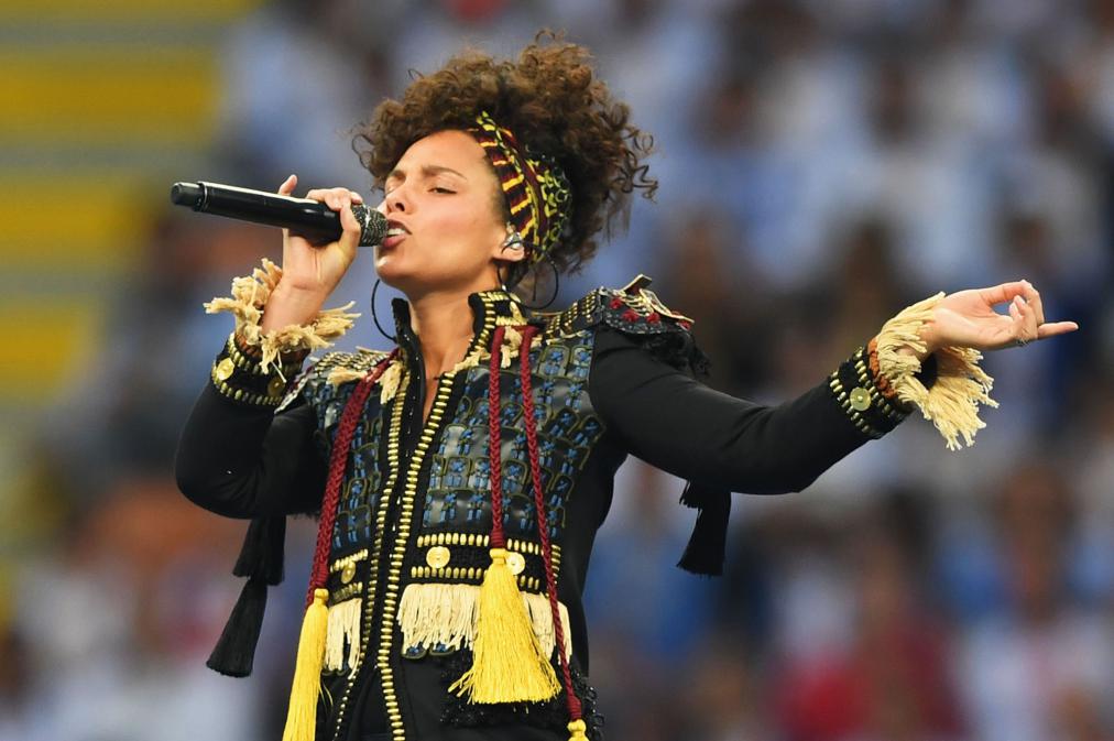 Alicia Keys sin maquillaje