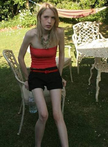 Imágenes de los blogs pro anorexia y bulimia