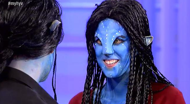 Avatarina sin maquillaje