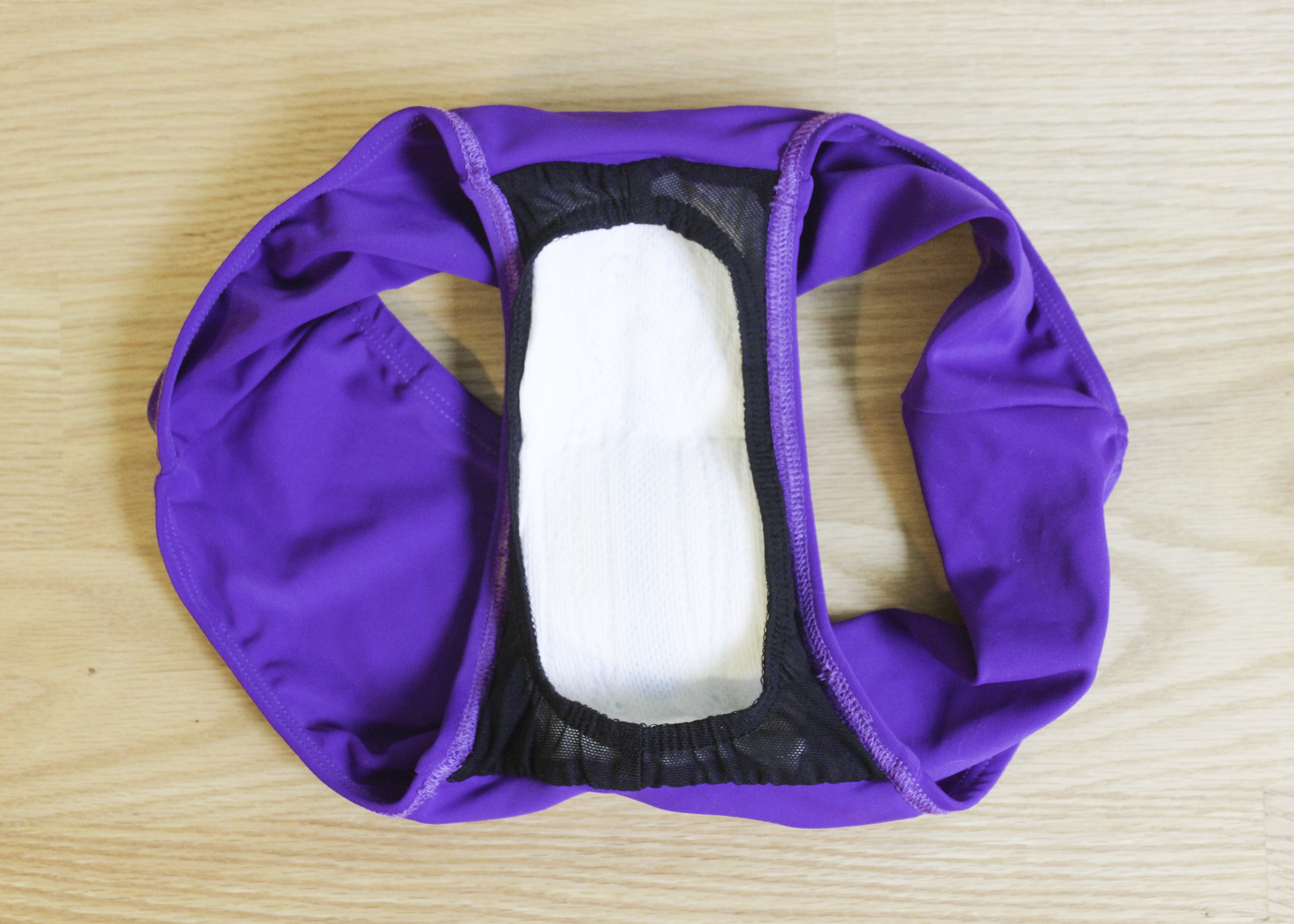 Primer bañador para la menstruación 