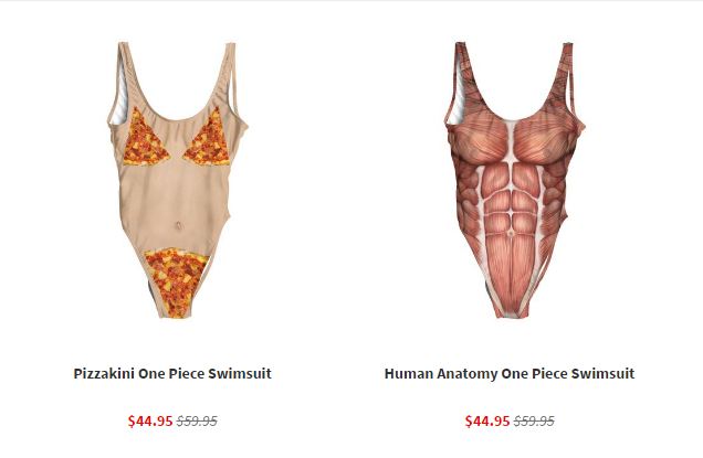 Los bañadores más raros y divertidos