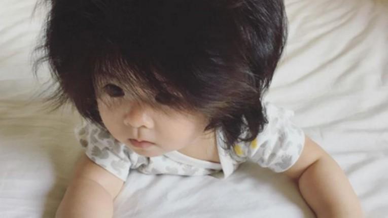 Chanco, la bebé con pelazo