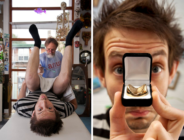 Bombones con forma de ano