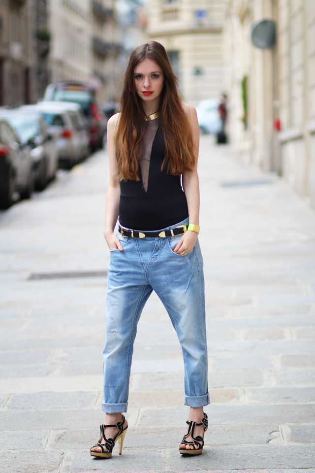 Cómo llevar los 'boyfriend jeans'