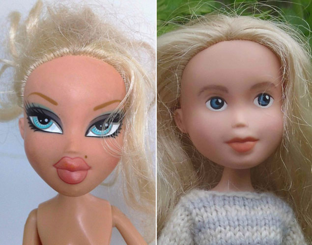 Bratz sin maquillaje