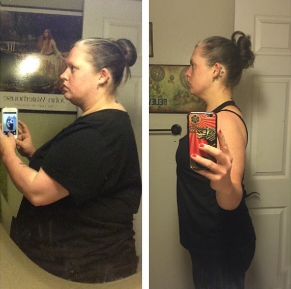 Perdió 60 kilos dejando la comida basura, el alcohol y el tabaco