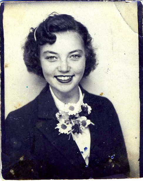 Selfies de mujeres en fotomatones