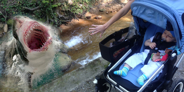 Fotos bebé en peligro