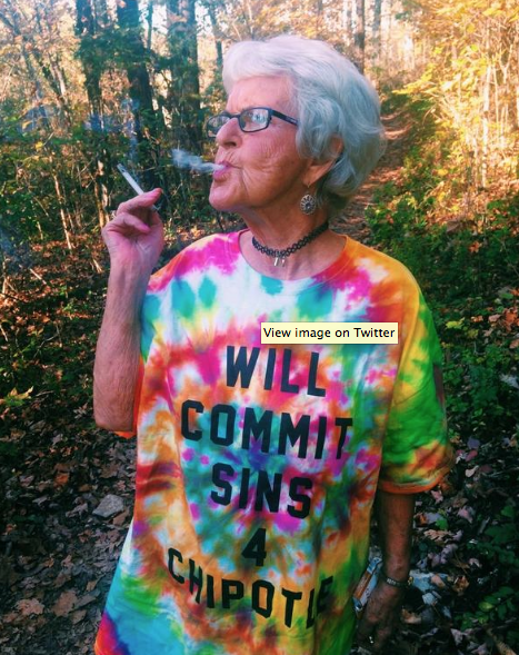 Abuelita de Instagram