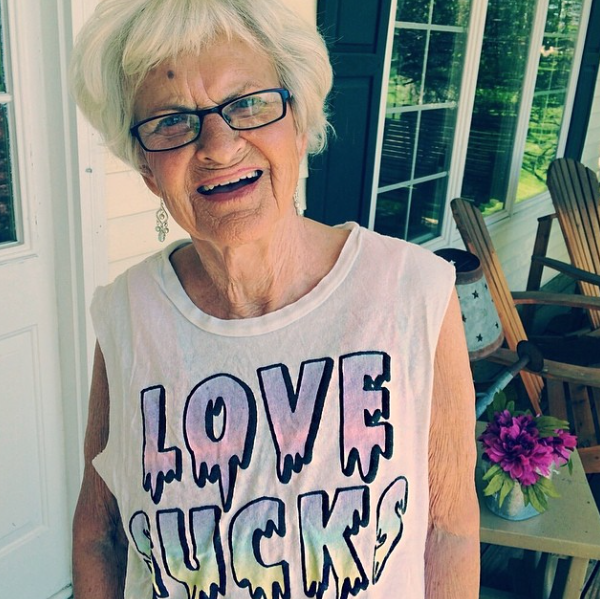 Abuelita de Instagram