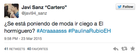 Paulina Rubio en El Hormiguero