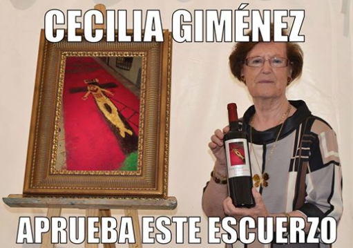 Memes del Cristo de serrín de Hellín