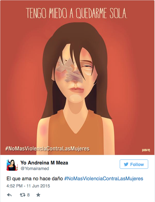 #NoMasViolenciaContraLasMujeres