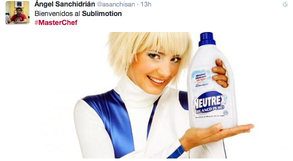 Masterchef y el Sublimotion en Twitter