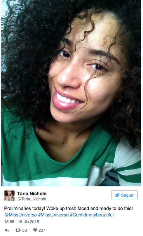 Aspirantes a Miss Universo sin maquillaje