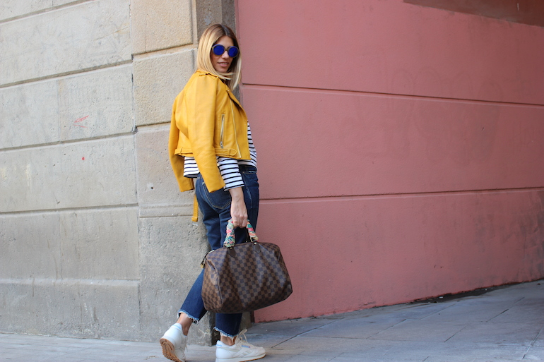 Chaqueta amarilla de Zara