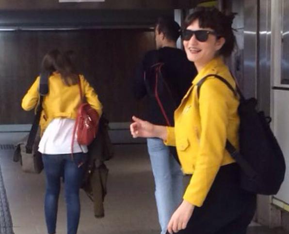 Chaqueta amarilla de Zara