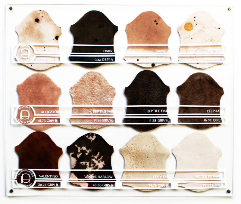 Chaqueta de piel humana 