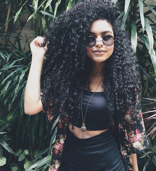 Diferentes tipos de pelo rizado 