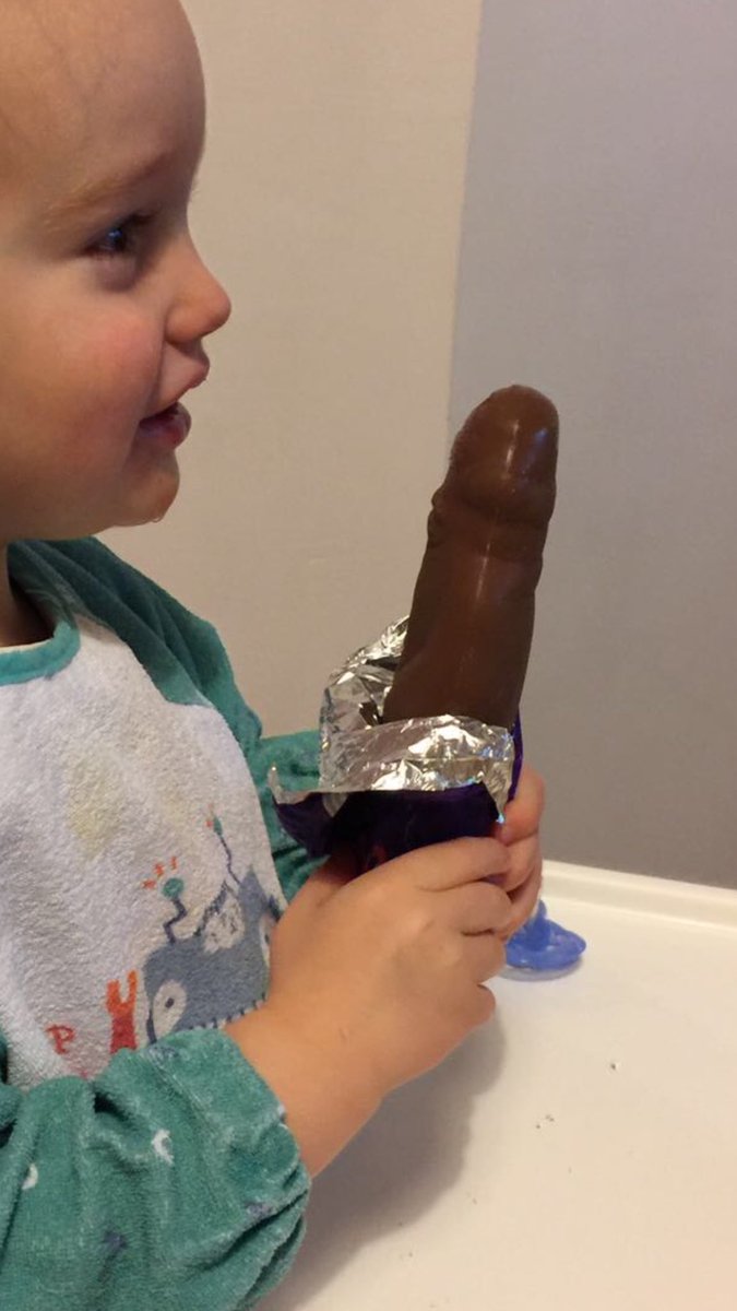 Chocolatinas de Papá Noel que parecen penes