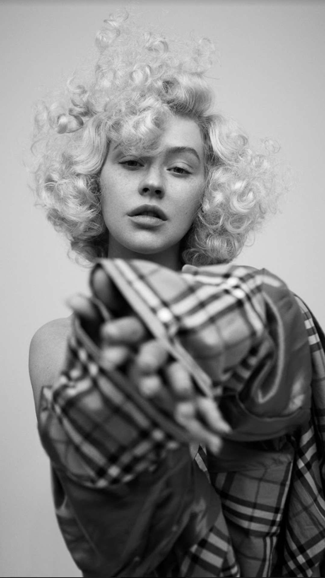 Christina Aguilera sin maquillaje 2018