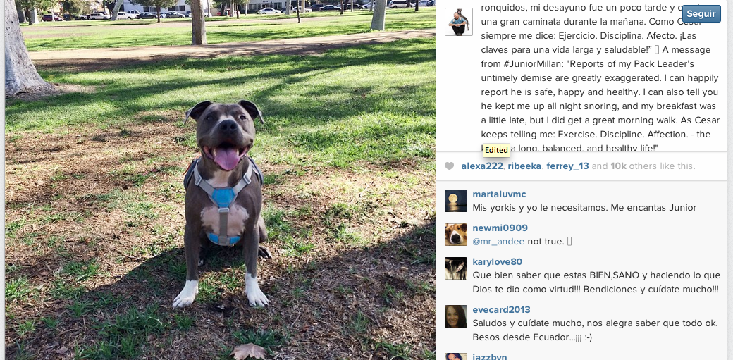 Muerte de César Millán