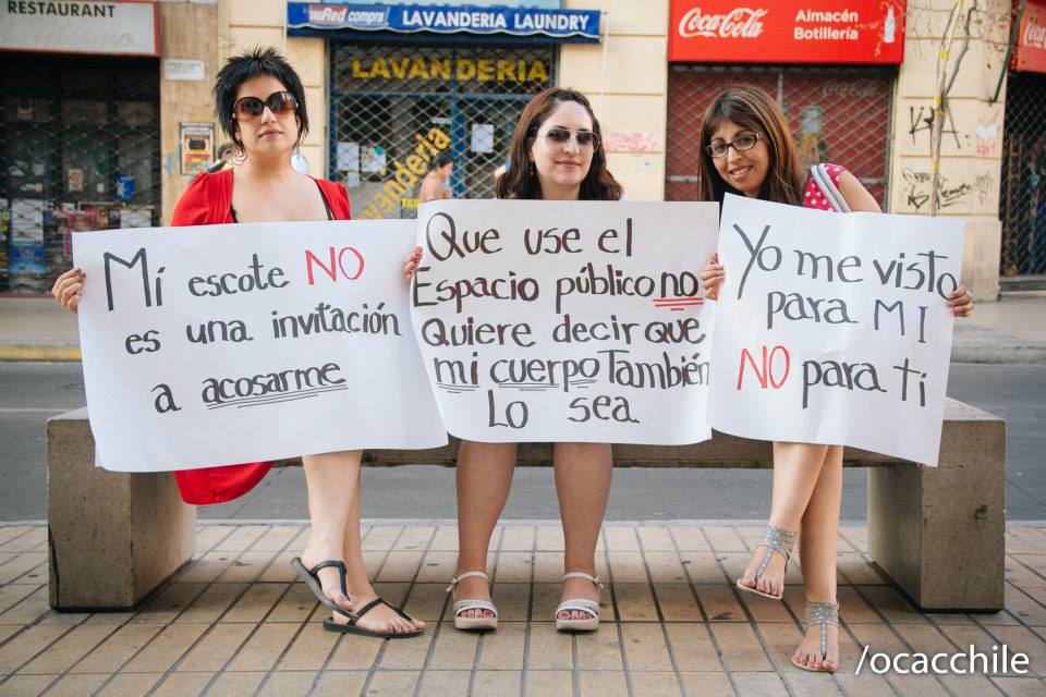 Mujeres contra el acoso callejero 