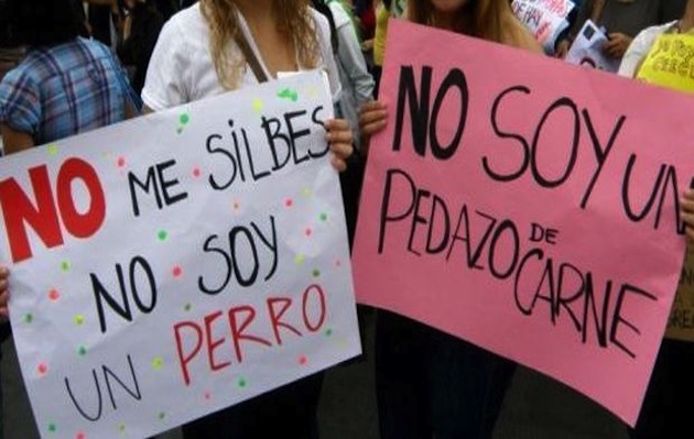 Mujeres contra el acoso callejero 