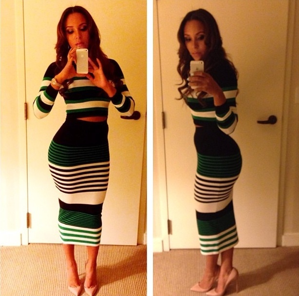 mujeres con crop tops