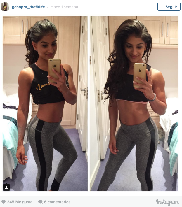 mujeres con crop tops