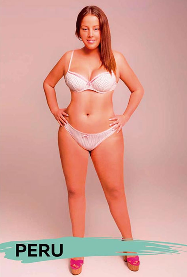 Prototipo de belleza en cada país