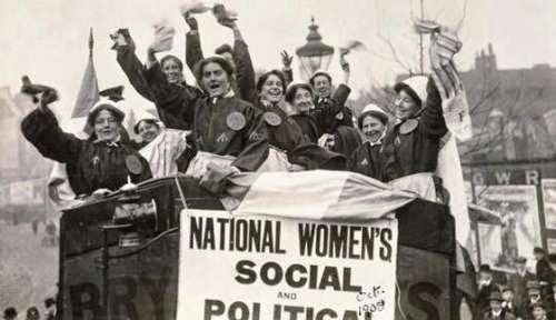 Fotos históricas del Día Internacional de la Mujer