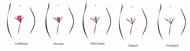 Diseños depilación íntima