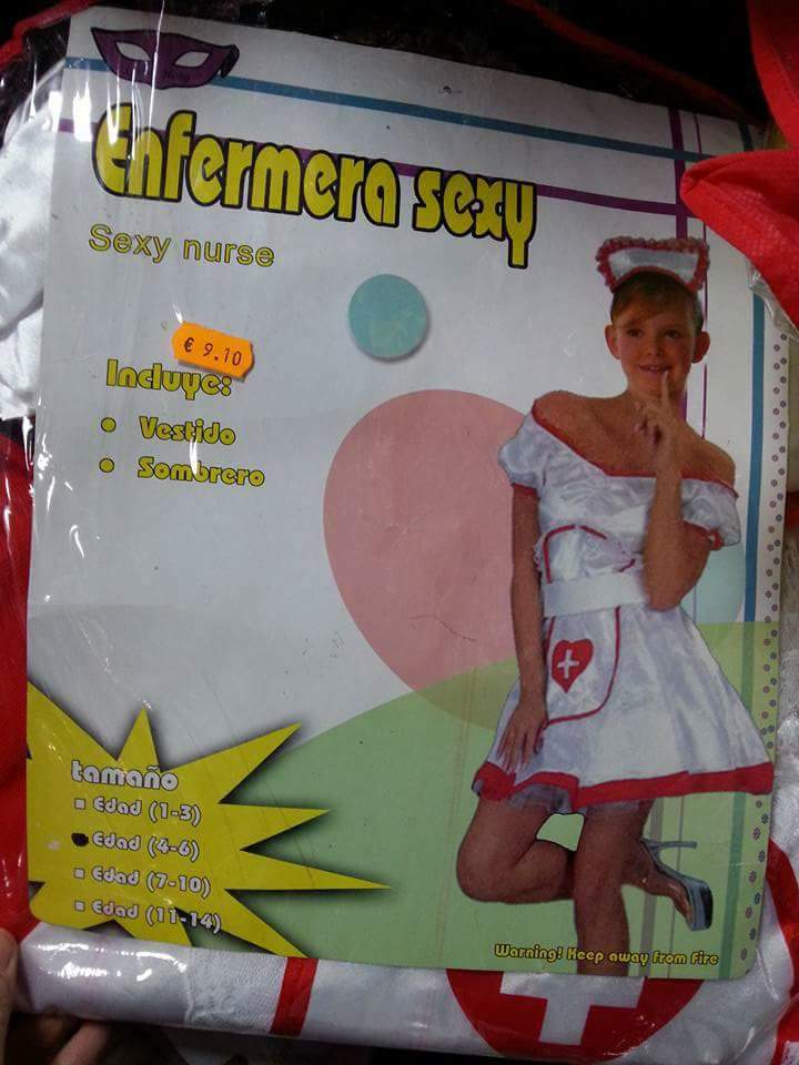 Disfraces sexis para niñas 