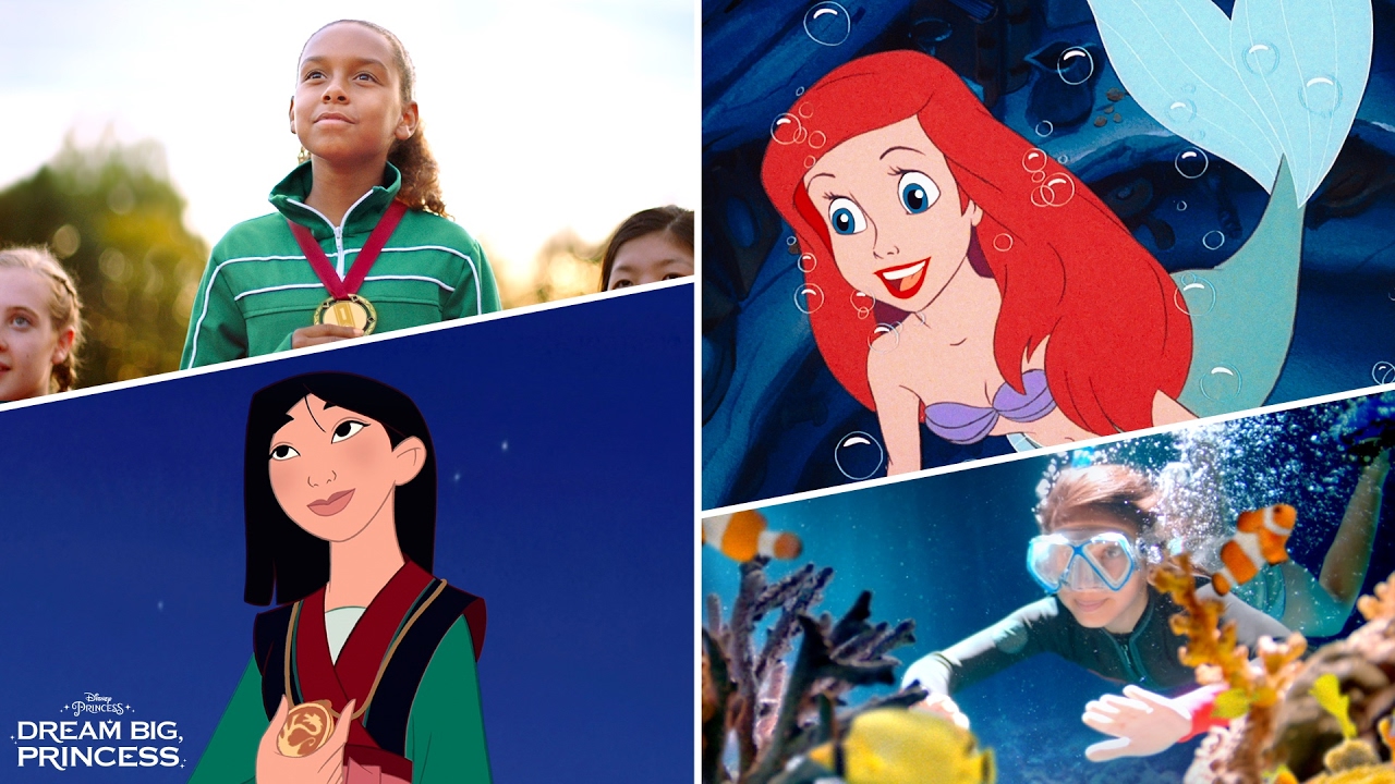 Campaña Dream big princess, de Disney 