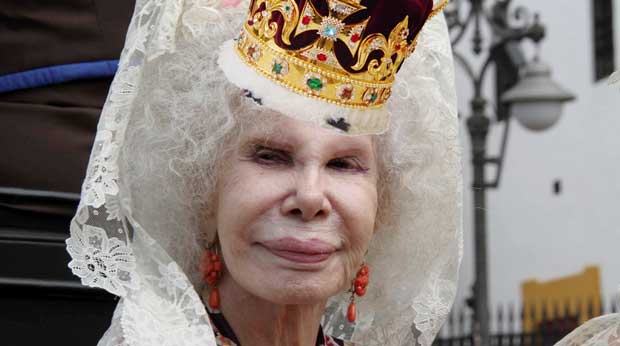 la duquesa de alba nueva reina de escocia