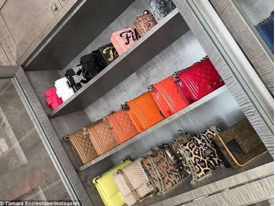 Así es el armario de una billonaria