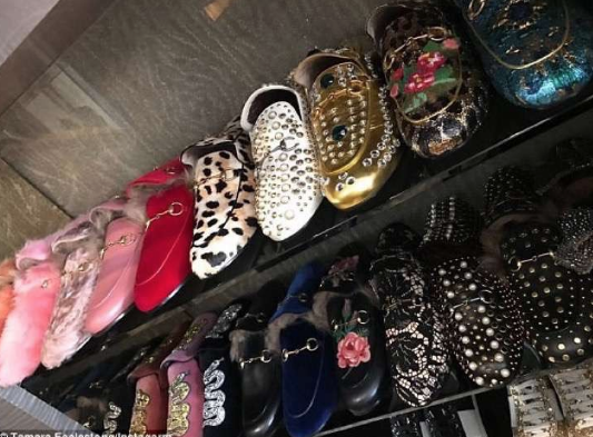 Así es el armario de una billonaria