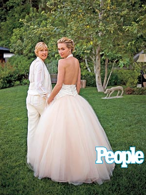 Ellen DeGeneres y su esposa