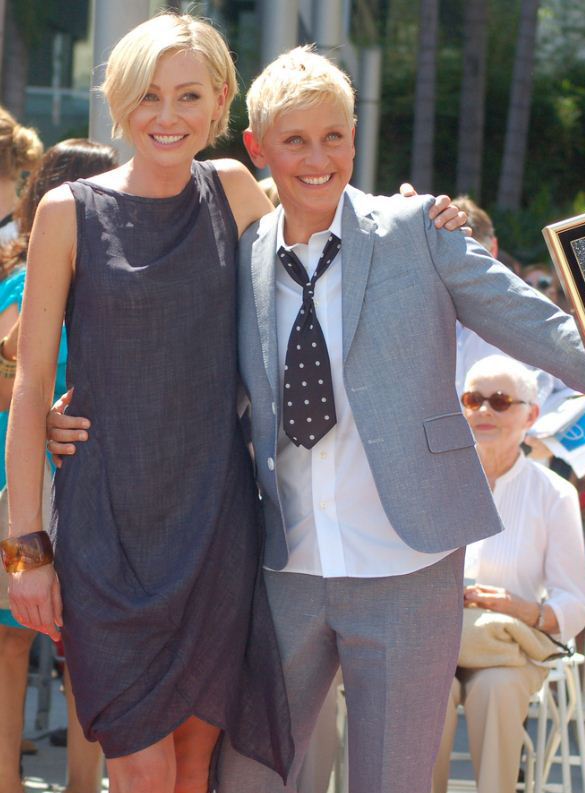Ellen DeGeneres y su esposa
