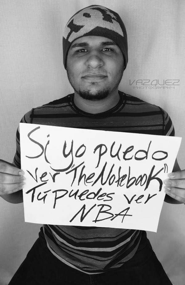 Campaña hombre pidiendo igualdad