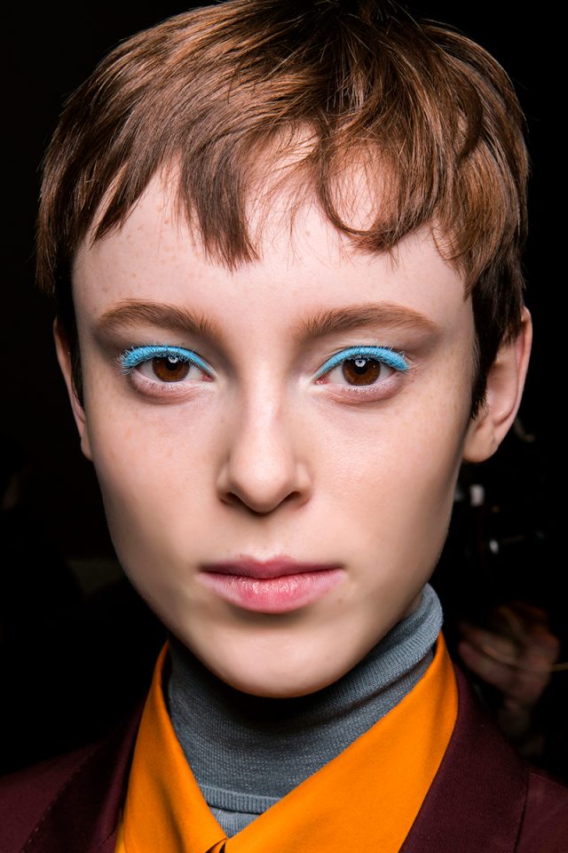 Eyeliners de colores, tendencia 2018-2019