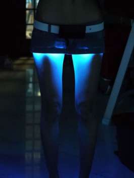 Falda que ilumina tus partes íntimas