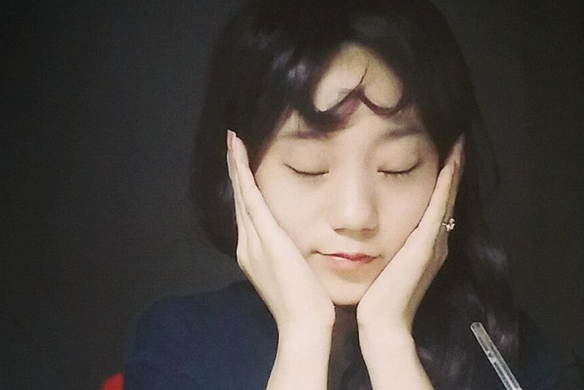 Flequillos en forma de corazón