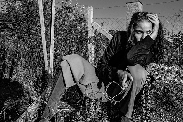 Fotos de moda inspiradas en los refugiados sirios